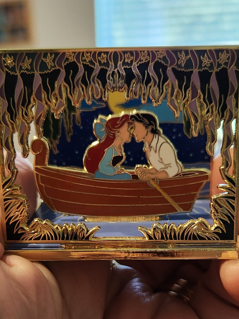 Disney Little Mermaid LE Fantasy Pin 3D